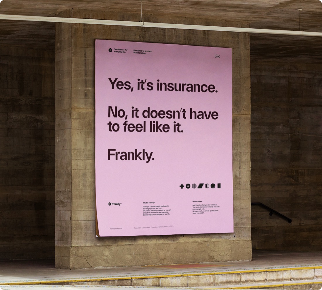 Frankly — poster artwork