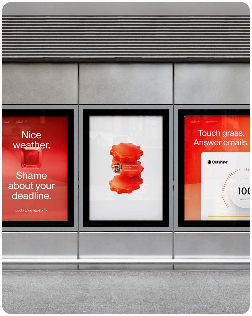 Outshine — poster campaign